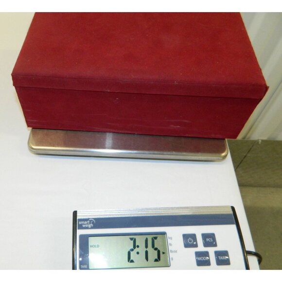 Shannon Crystal Godinger Champagne Flutes Set Of 2 In Red Satin-Lined Gift Box - Picture 14 of 14